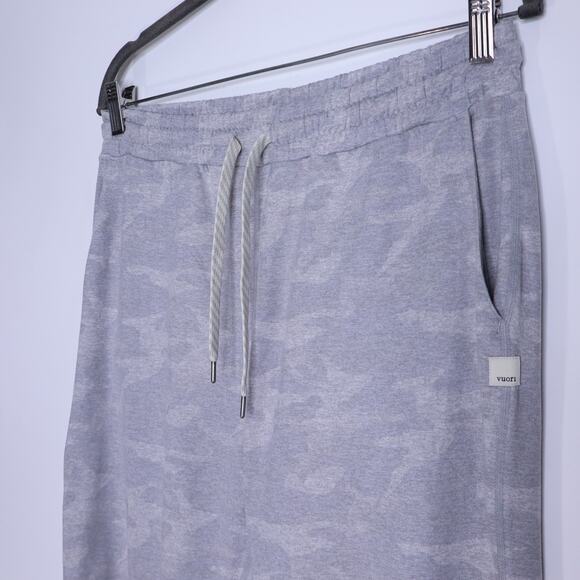 VUORI Performance Jogger Pale Heather Camo Mid Rise Cropped Drawstring Women's M - Picture 3 of 8